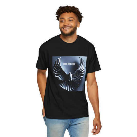 Black dove (Unisex Garment-Dyed T-shirt)